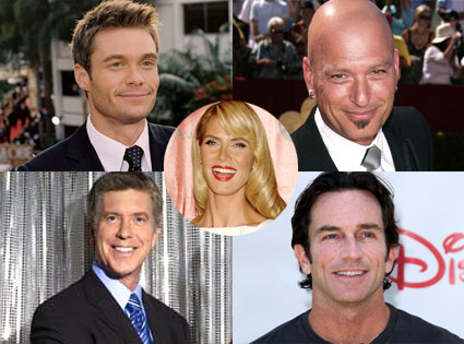 Ryan Seacrest, Howie Mandel, Tom Bergeron, Jeff Probst, Heidi Klum Ryan Seacrest, Howie Mandel, Tom Bergeron, Jeff Probst, Heidi Klum